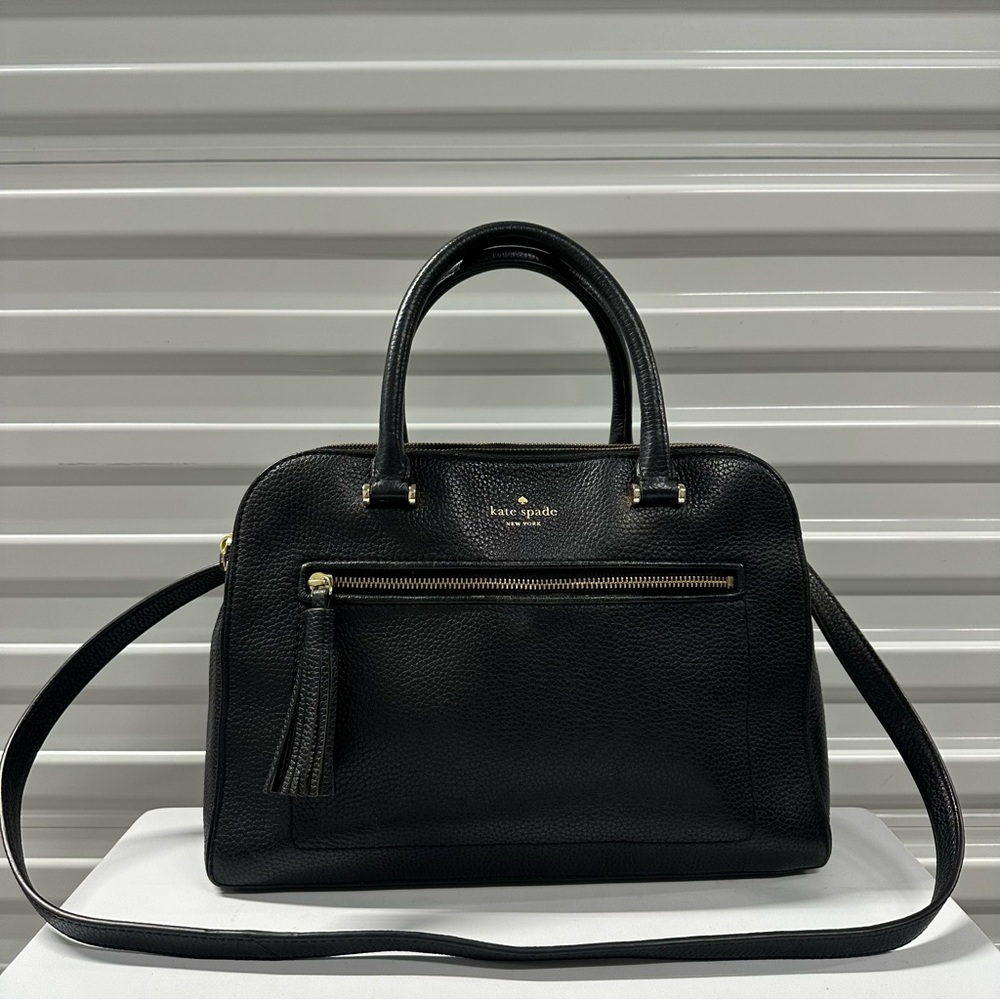 Kate Spade Black Leather Handbag